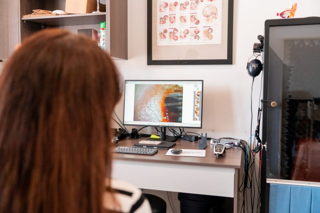Video otoscopy assessment of the ear canal and eardrum